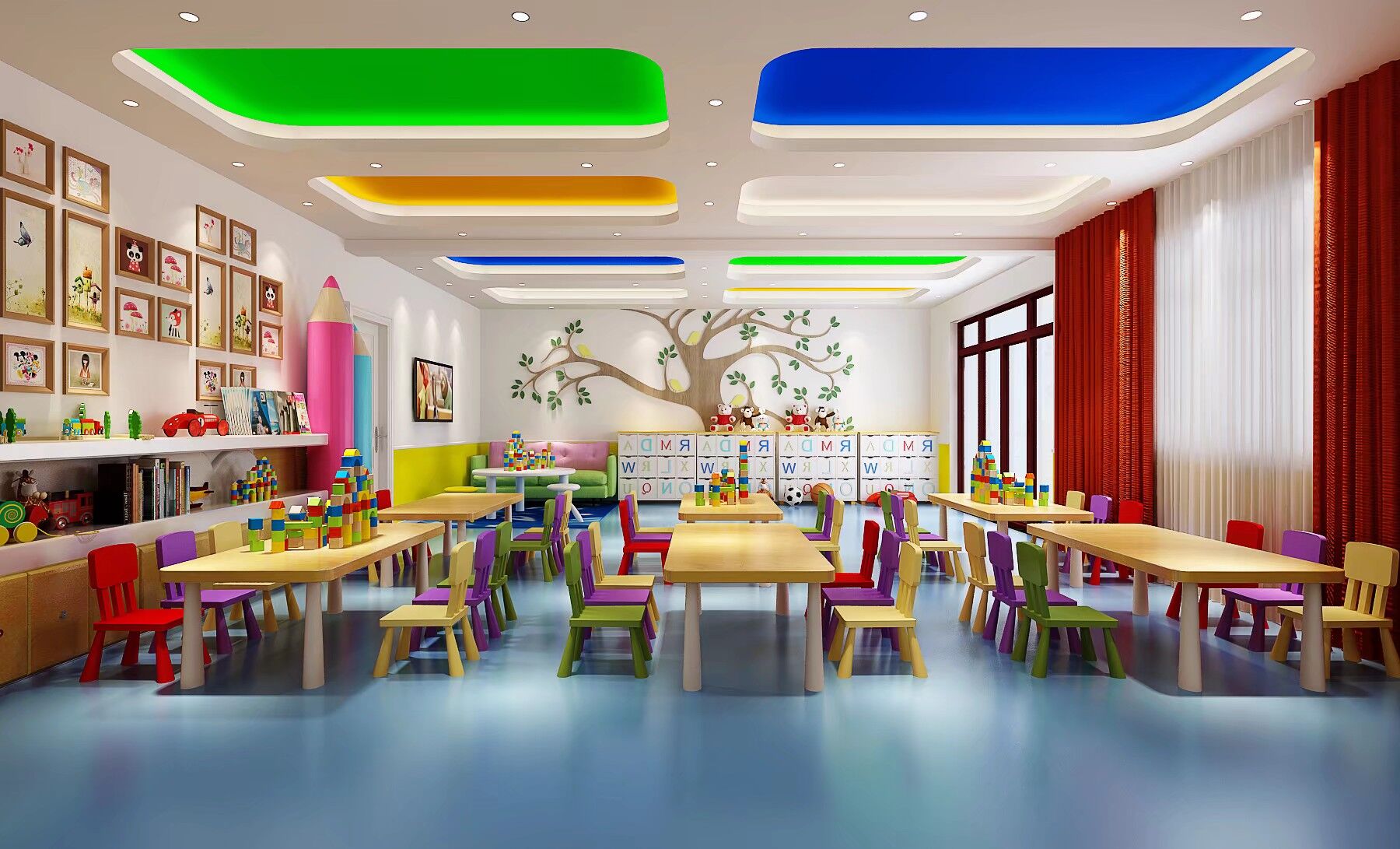 固安朗佳幼儿园 300平